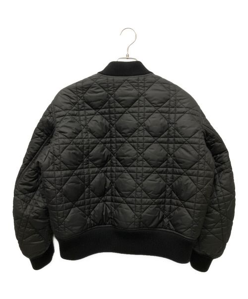 Christian Dior（クリスチャン ディオール）Christian Dior (クリスチャン ディオール) キルティングリバーシブルボンバージャケット ブラック サイズ:42の古着・服飾アイテム