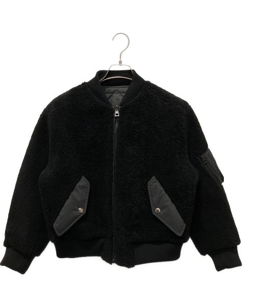 Christian Dior（クリスチャン ディオール）Christian Dior (クリスチャン ディオール) キルティングリバーシブルボンバージャケット ブラック サイズ:42の古着・服飾アイテム