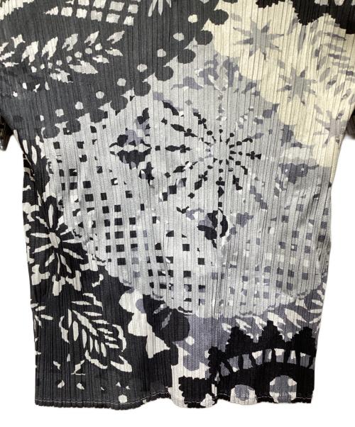 PLEATS PLEASE（プリーツプリーズ）PLEATS PLEASE (プリーツプリーズ) プリーツカットソー ブラック サイズ:3の古着・服飾アイテム