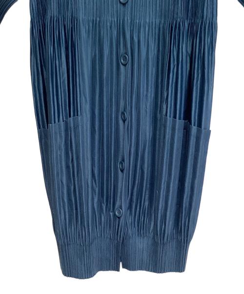 PLEATS PLEASE（プリーツプリーズ）PLEATS PLEASE (プリーツプリーズ) プリーツワンピース ネイビー サイズ:5の古着・服飾アイテム