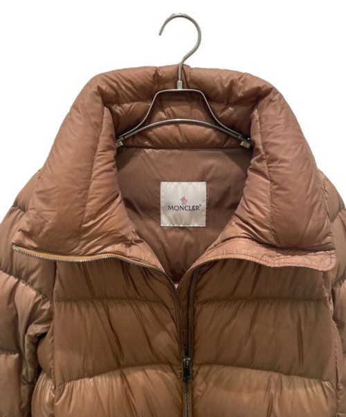 MONCLER（モンクレール）MONCLER (モンクレール) ANGES/ダウンコート ブラウンの古着・服飾アイテム