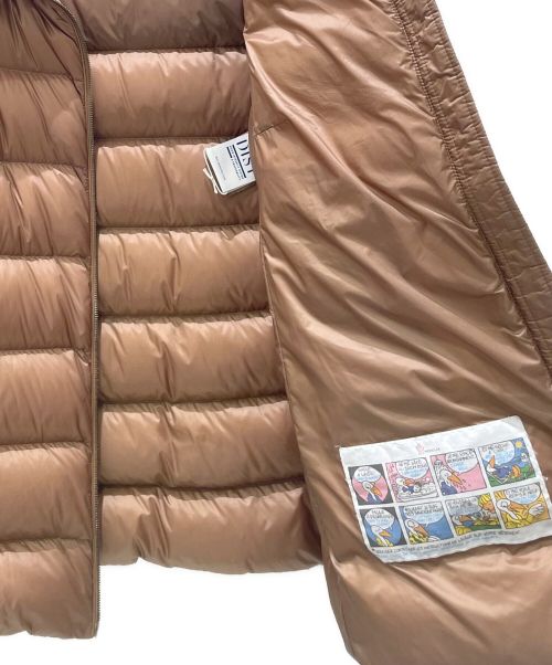 MONCLER（モンクレール）MONCLER (モンクレール) ANGES/ダウンコート ブラウンの古着・服飾アイテム