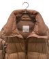 中古・古着 MONCLER (モンクレール) ANGES/ダウンコート ブラウン：100000円