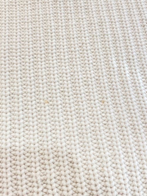 Maison Margiela（メゾンマルジェラ）Maison Margiela (メゾンマルジェラ) Nylon Cable Knit (ナイロンケーブルニット) ベージュ サイズ:Mの古着・服飾アイテム