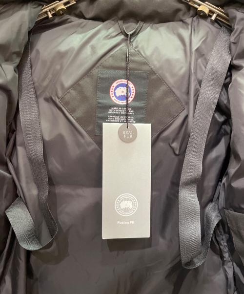 CANADA GOOSE（カナダグース）CANADA GOOSE (カナダグース) MYSTIQUE PARKA FUSION FIT ダウンコート ブラック サイズ:Sの古着・服飾アイテム