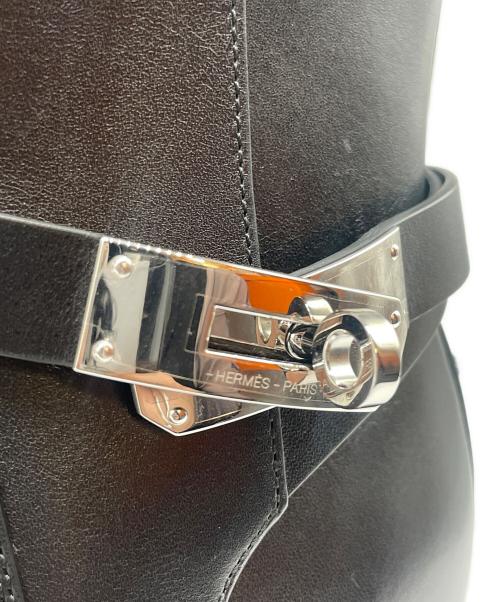 HERMES（エルメス）HERMES (エルメス) ネオショートブーツ ブラック サイズ:36の古着・服飾アイテム