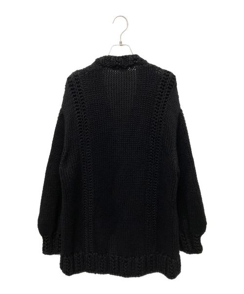 CHANEL（シャネル）CHANEL (シャネル) ローゲージニットカーディガン ブラック サイズ:38の古着・服飾アイテム