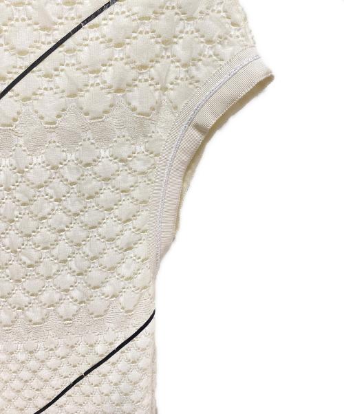 CHANEL（シャネル）CHANEL (シャネル) レースワンピース ホワイト サイズ:36の古着・服飾アイテム