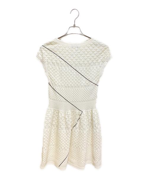 CHANEL（シャネル）CHANEL (シャネル) レースワンピース ホワイト サイズ:36の古着・服飾アイテム