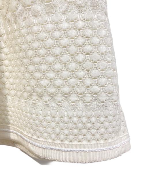 CHANEL（シャネル）CHANEL (シャネル) レースワンピース ホワイト サイズ:36の古着・服飾アイテム