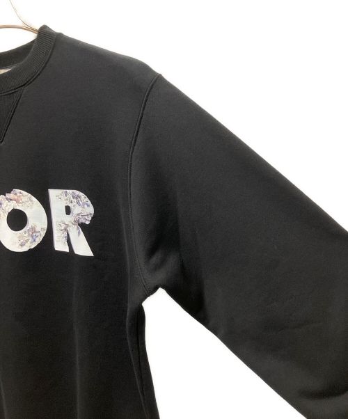 Dior（ディオール）Dior (ディオール) DANIEL ARSHAMロゴスウェット ブラック サイズ:XSの古着・服飾アイテム