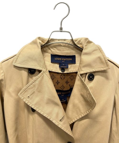 LOUIS VUITTON（ルイ ヴィトン）LOUIS VUITTON (ルイ ヴィトン) モノグラムライナートレンチコート ベージュ サイズ:34の古着・服飾アイテム