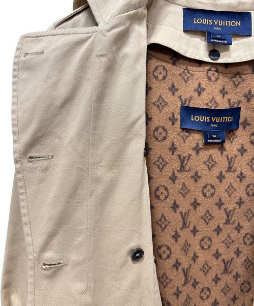 LOUIS VUITTON（ルイ ヴィトン）LOUIS VUITTON (ルイ ヴィトン) モノグラムライナートレンチコート ベージュ サイズ:34の古着・服飾アイテム