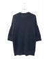 Christian Dior (クリスチャン ディオール) カシミアリボンニット ネイビー サイズ:38：50000円