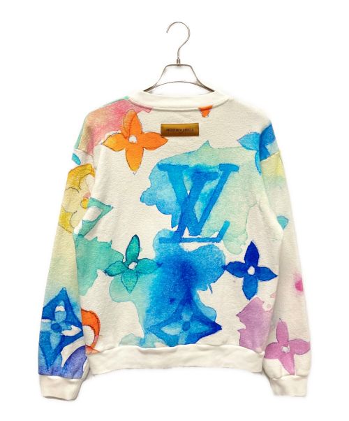 LOUIS VUITTON（ルイ ヴィトン）LOUIS VUITTON (ルイ ヴィトン) モノグラムウォーターカラースウェット マルチカラー サイズ:Mの古着・服飾アイテム