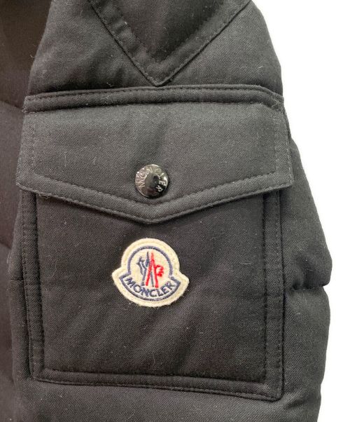 MONCLER（モンクレール）MONCLER (モンクレール) MONTGENEVRE/ダウンジャケット ブラックの古着・服飾アイテム