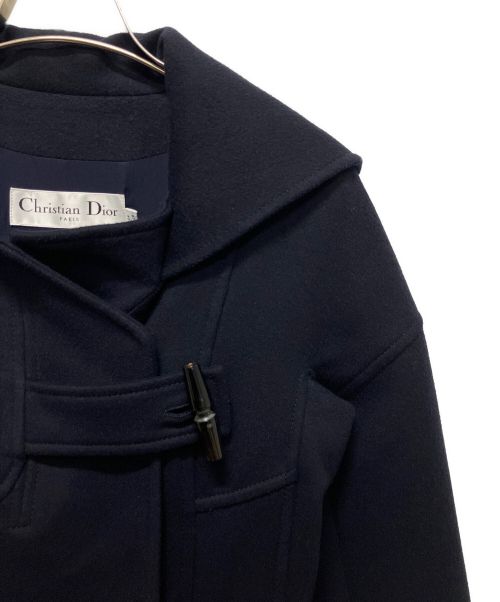 Christian Dior（クリスチャン ディオール）Christian Dior (クリスチャン ディオール) ウールコート ネイビー サイズ:38の古着・服飾アイテム