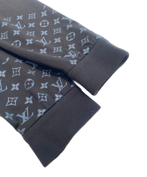 LOUIS VUITTON（ルイ ヴィトン）LOUIS VUITTON (ルイ ヴィトン) ハイブリットジップスルー モノグラム パーカー ブラック サイズ:Mの古着・服飾アイテム