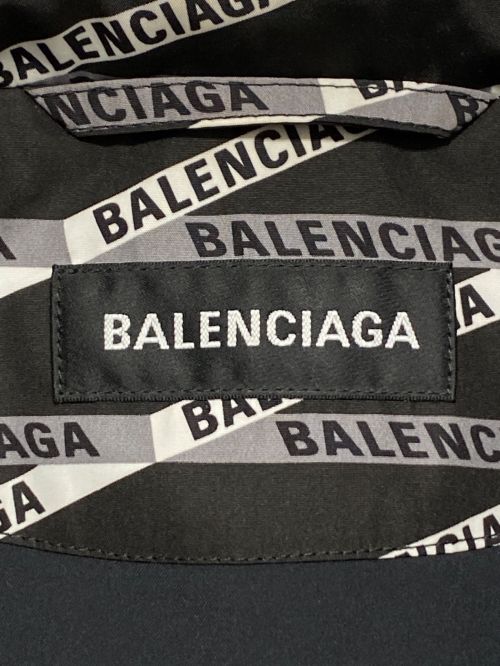 BALENCIAGA（バレンシアガ）BALENCIAGA (バレンシアガ) ロゴブルゾン ブラック サイズ:46の古着・服飾アイテム