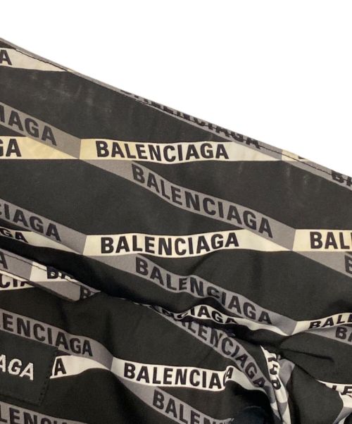 BALENCIAGA（バレンシアガ）BALENCIAGA (バレンシアガ) ロゴブルゾン ブラック サイズ:46の古着・服飾アイテム