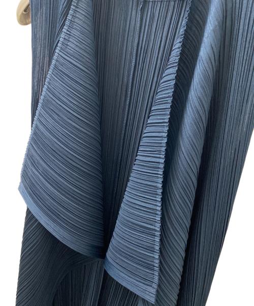 PLEATS PLEASE（プリーツプリーズ）PLEATS PLEASE (プリーツプリーズ) プリーツベスト ネイビー サイズ:4の古着・服飾アイテム