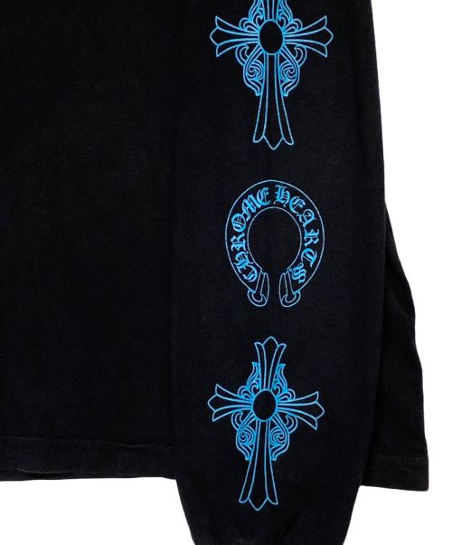 CHROME HEARTS（クロムハーツ）CHROME HEARTS (クロムハーツ) ポケットロングスリーブTシャツ ブラック サイズ:Lの古着・服飾アイテム