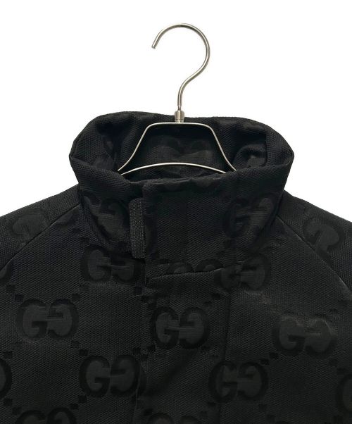 GUCCI（グッチ）GUCCI (グッチ) ジャンボGGブルゾン ブラック サイズ:44の古着・服飾アイテム