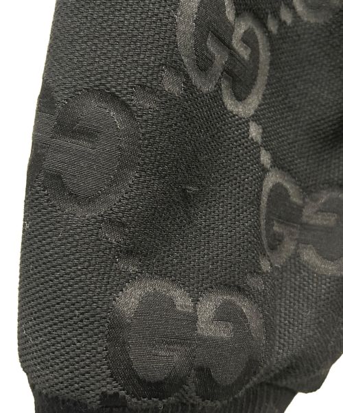 GUCCI（グッチ）GUCCI (グッチ) ジャンボGGブルゾン ブラック サイズ:44の古着・服飾アイテム