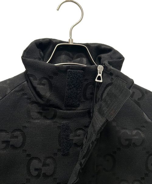 GUCCI（グッチ）GUCCI (グッチ) ジャンボGGブルゾン ブラック サイズ:44の古着・服飾アイテム