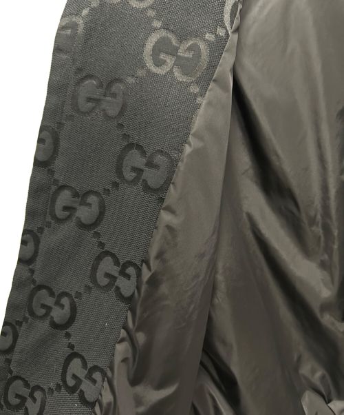GUCCI（グッチ）GUCCI (グッチ) ジャンボGGブルゾン ブラック サイズ:44の古着・服飾アイテム