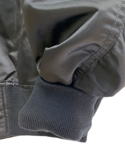 sacai（サカイ）sacai (サカイ) MADSAKI (マドサキ) 22AW ナイロンツイルブルゾン ブラック サイズ:2の古着・服飾アイテム