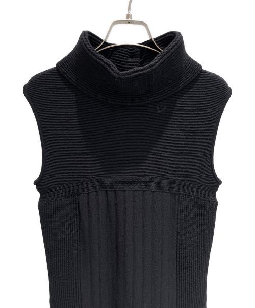 CHANEL（シャネル）CHANEL (シャネル) ノースリーブワンピース ブラック サイズ:36の古着・服飾アイテム