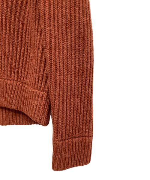 Maison Margiela（メゾンマルジェラ）Maison Margiela (メゾンマルジェラ) SHAWL COLLAR CARDIGANGAN（ショールカラーカーディガン） ブラウン サイズ:Sの古着・服飾アイテム