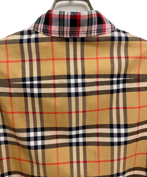 BURBERRY（バーバリー）BURBERRY (バーバリー) ノヴァチェックシャツ ブラウン サイズ:36の古着・服飾アイテム