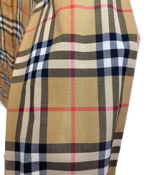 BURBERRY（バーバリー）BURBERRY (バーバリー) ノヴァチェックシャツ ブラウン サイズ:36の古着・服飾アイテム