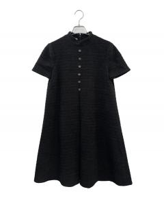 中古・古着通販】GUCCI (グッチ) GG柄ニットワンピース ブラウン