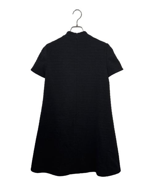 GUCCI（グッチ）GUCCI (グッチ) GGボタンツイードラメワンピース ブラック サイズ:36の古着・服飾アイテム