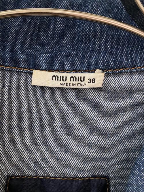 MIU MIU（ミュウミュウ）MIU MIU (ミュウミュウ) デニムワンピース サイズ:38の古着・服飾アイテム