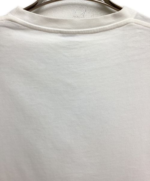 LOEWE（ロエベ）LOEWE (ロエベ) アナグラムポケットロングスリーブTシャツ ホワイト サイズ:Sの古着・服飾アイテム
