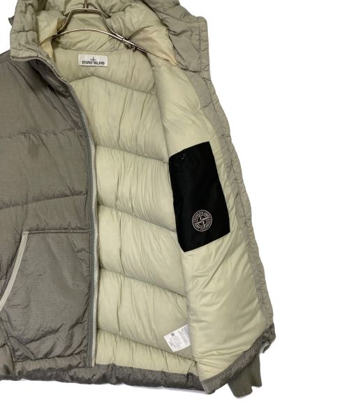 STONE ISLAND（ストーンアイランド）STONE ISLAND (ストーンアイランド) ダウンジャケット グレー サイズ:Mの古着・服飾アイテム