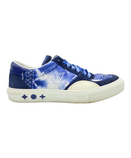 LOUIS VUITTON（ルイ ヴィトン）LOUIS VUITTON (ルイ ヴィトン) LVオリライン  スニーカー ネイビー サイズ:8の古着・服飾アイテム