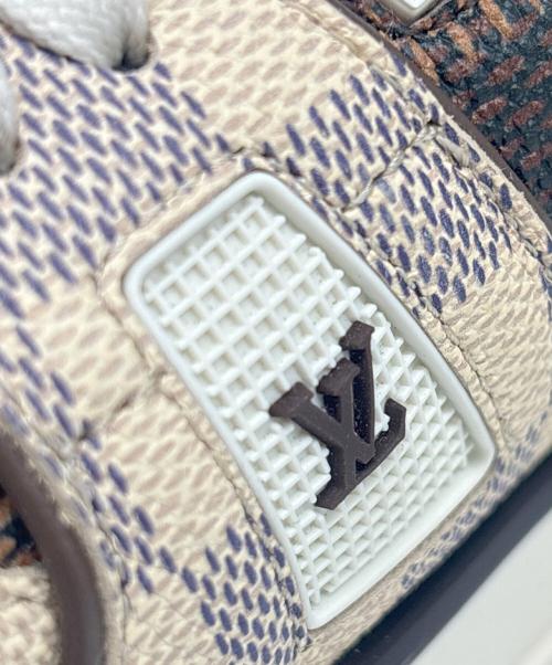 LOUIS VUITTON（ルイ ヴィトン）LOUIS VUITTON (ルイ ヴィトン) ダミエ LVトレーナー スニーカー ブラウン サイズ:61/2の古着・服飾アイテム
