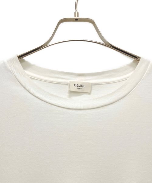 CELINE（セリーヌ）CELINE (セリーヌ) トリオンフルーズTシャツ ホワイト サイズ:XSの古着・服飾アイテム