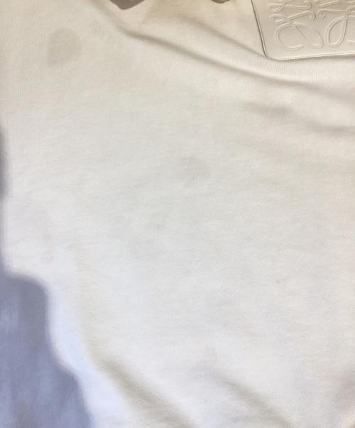 LOEWE（ロエベ）LOEWE (ロエベ) リラックスフィットアナグラムレザーポケットパーカー ベージュ サイズ:XSの古着・服飾アイテム