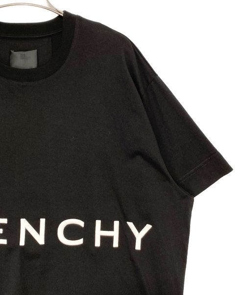 GIVENCHY（ジバンシィ）GIVENCHY (ジバンシィ) ロゴTシャツ ブラック サイズ:Mの古着・服飾アイテム