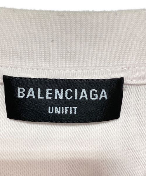 BALENCIAGA（バレンシアガ）BALENCIAGA (バレンシアガ) ロゴTシャツ ライトピンク サイズ:3の古着・服飾アイテム