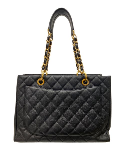 CHANEL（シャネル）CHANEL (シャネル) マトラッセ チェーントートバッグ ブラック サイズ:33の古着・服飾アイテム