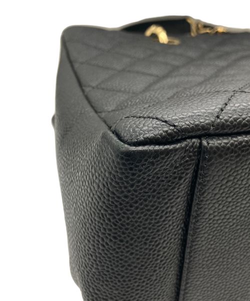 CHANEL（シャネル）CHANEL (シャネル) マトラッセ チェーントートバッグ ブラック サイズ:33の古着・服飾アイテム