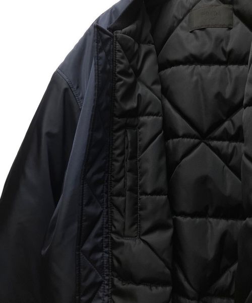 PRADA（プラダ）PRADA (プラダ) ジップアップブルゾンジャケット ネイビー サイズ:XSの古着・服飾アイテム