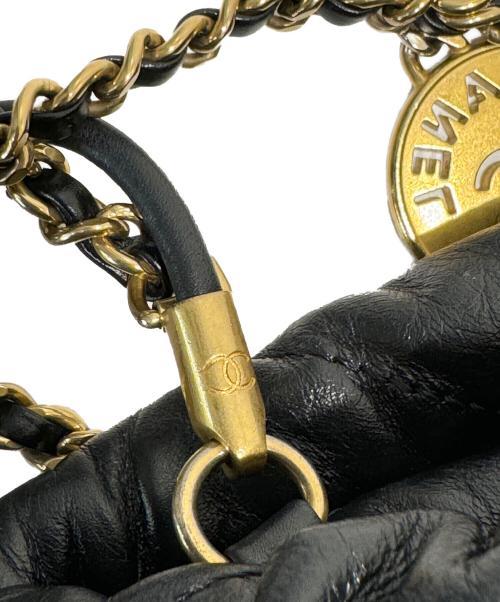 CHANEL（シャネル）CHANEL (シャネル) CHANEL22 ミニ ハンドバッグ ブラック サイズ:‐の古着・服飾アイテム